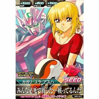 カガリ・ユラ・アスハ 【みんな必死で戦った・・・戦ってるんだ!】（BPR-007