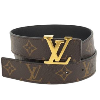 ルイヴィトン(LOUIS VUITTON)のLOUIS VUITTON サンチュール LVイニシャル リバーシブル ベルト(ベルト)