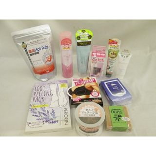  未使用 コスメ ペロリン コスメプロ アミュレットミスト 他 足裏樹液シート フェイスクリーム 化粧水 等 11点(その他)