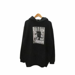 KRHYME DENIM HOODIE BLACK サイズXXL (パーカー)