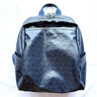 ペレボルサ(PELLE BORSA)の【美品】PELLE BORSA ペレボルサ アライブ ミニリュック ネイビー 紺(リュック/バックパック)