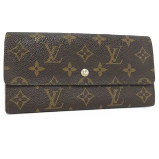 ルイヴィトン(LOUIS VUITTON)のLOUIS VUITTON ポシェット ポルトモネ クレディ モノグラム 長財布(財布)