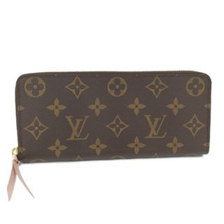ルイヴィトン(LOUIS VUITTON)のLOUIS VUITTON ポルトフォイユクレマンス ラウンドファスナー 長財布(財布)