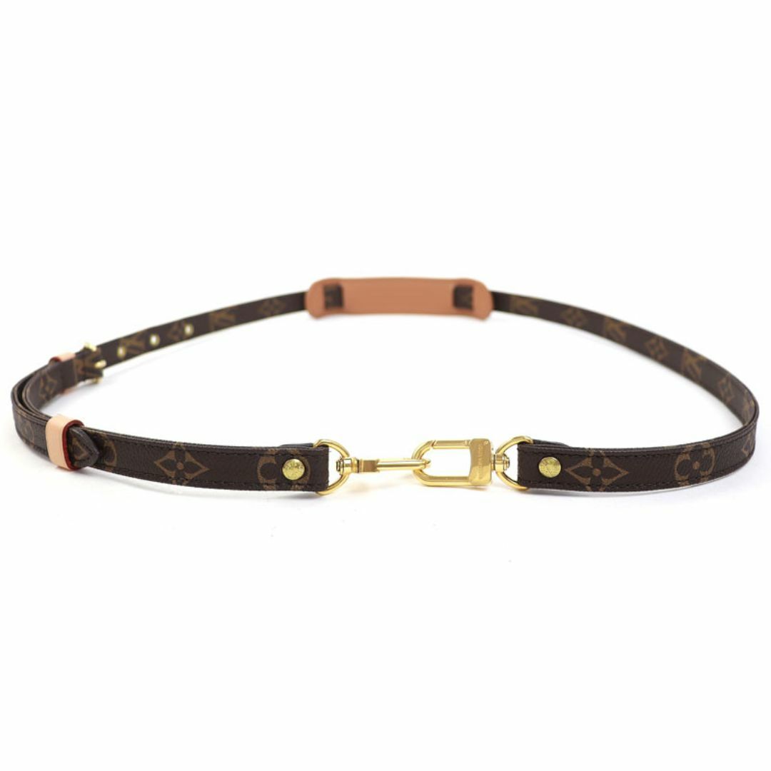 LOUIS VUITTON(ルイヴィトン)の【美品】ルイヴィトン 【LOUIS VUITTON】J52315 ショルダーストラップ 調節可能 1.6CM幅 モノグラム用 別売りロングショルダー ななめ掛け用 LV ADJUSTABLE SHOULDER STRAP 16MM MONOGRAM【SAランク】【中古】 レディースのファッション小物(その他)の商品写真