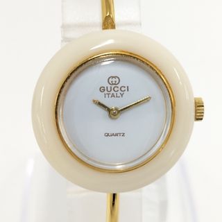 グッチ(GUCCI)のGUCCI レディース 腕時計 チェンジベゼル クオーツ SS GP(腕時計)
