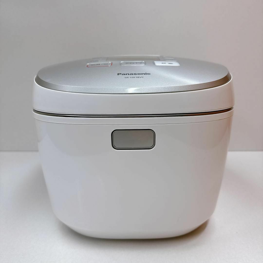 【美品】Panasonic パナソニック 炊飯器 SR-HX18VC スマホ/家電/カメラの調理家電(炊飯器)の商品写真