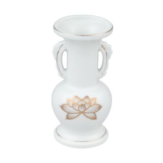 【在庫処分】戸松商店 仏具 神具 仏壇 白金蓮5.0並仏花 AM-TM579(その他)