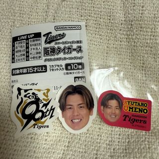 ハンシンタイガース(阪神タイガース)の阪神タイガース ダイカットステッカーコレクション 梅野隆太郎(スポーツ選手)