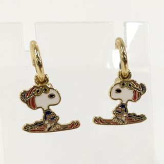 COACH - COACH × PEANUTS スヌーピー ハギーピアス スキー GP ゴールド