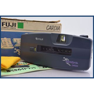 ★極上美品★ 富士フィルム FUJIFILM RENSHA Byu-N CARDIA 元箱、取扱説明書付属 ★完動★同梱可 #yk4372(フィルムカメラ)