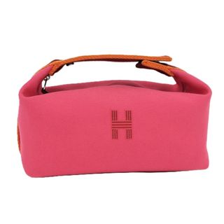 エルメス(HERMES)のHERMES ハンドバッグ ポーチ ブリッド ア ブラック PM キャンバス(ハンドバッグ)