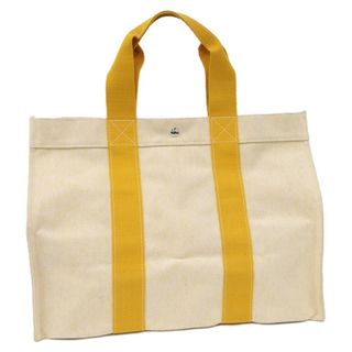 エルメス(HERMES)のHERMES トートバッグ ボラボラ GM キャンバス イエロー(トートバッグ)