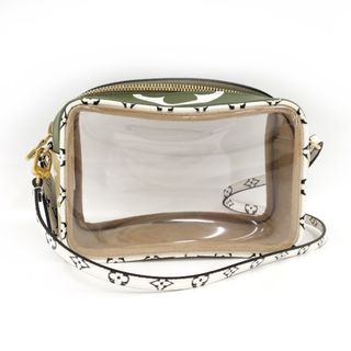 ルイヴィトン(LOUIS VUITTON)のLOUIS VUITTON ハンドバッグ ビーチポーチ ビニール モノグラム(ハンドバッグ)