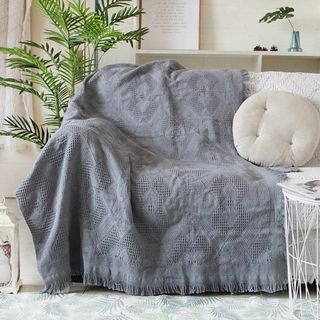 【在庫セール】HomeFirst マルチカバー 北欧 ソファカバー 長方形 おし(ソファカバー)