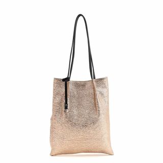 クーコ(COOCO)の❤新品❤【COOCO】メタリック つまみハンドルフラット トートバッグ A4(トートバッグ)