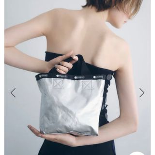 LeSportsac - 新品同様　レスポートサック ×アダムエロペ　MDリバーシブルトート