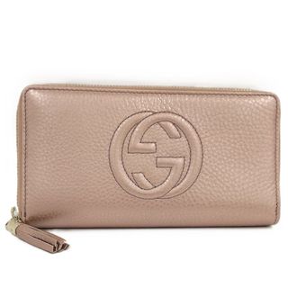 グッチ(GUCCI)のGUCCI ラウンドファスナー長財布 ソーホー インターロッキングG レザー(財布)