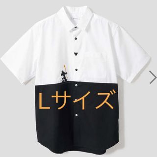 グラニフ(Graniph)のキングダムハーツ　グラニフ　シャツ　一緒に鍵をかけよう！　ミッキー　王様　L(シャツ)