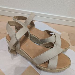 ローリーズファーム(LOWRYS FARM)のローリーズファーム 　サンダル　24cm　 L 　ヒール6cm 　ウェッジソール(サンダル)