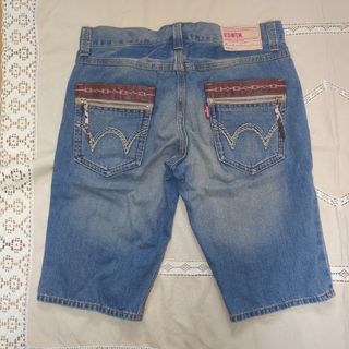 エドウイン(EDWIN)のエドウィン　 ハーフパンツ　34 ダメージ加工(ショートパンツ)