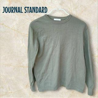 ジャーナルスタンダード(JOURNAL STANDARD)の✽JOURNAL STANDARD✽長袖Tシャツ/クルーネック/ロンT/グリーン(Tシャツ(長袖/七分))