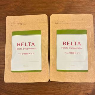 ベルタ(BELTA)のベルタ 葉酸サプリ 120粒　2セット(ビタミン)