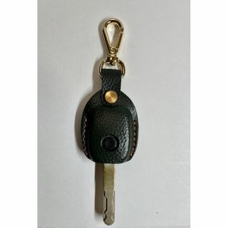 【選べる革とステッチ】ホンダ ライフなど スマートキーカバー 革 A00406(車内アクセサリ)