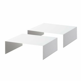 【人気商品】山崎実業(Yamazaki) 収納ボックス下 収納ラック 2個組 ホ(キッチン収納)