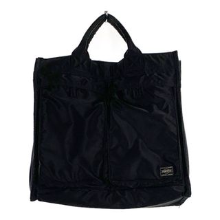 ポーター(PORTER)のPORTER ポーター PX TANKER 2WAY VERTICAL TOTE BAG タンカー バーティカルトートバッグ L ブラック(トートバッグ)