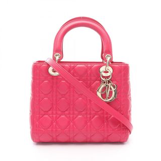 ディオール(Dior)のDior ディオール ハンドバッグ LADY DIOR レディディオール(ハンドバッグ)