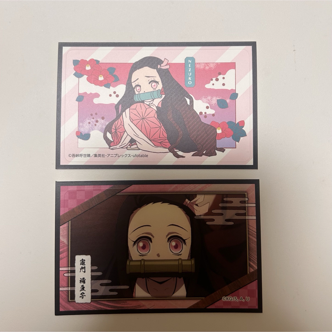 デコステッカー 竈門禰󠄀豆子 エンタメ/ホビーのアニメグッズ(カード)の商品写真
