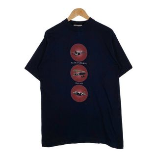90's Alan Persons Project アランパーソンズ プロジェクト ON AIR World Tour プリント Tシャツ ネイビー Size L(Tシャツ/カットソー(半袖/袖なし))