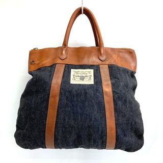 RRL - ★RRL ダブルアールエル デニム レザー 2WAY トートバッグ インディゴ