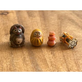 ミニミニミニチュアな置物(4つ)(置物)