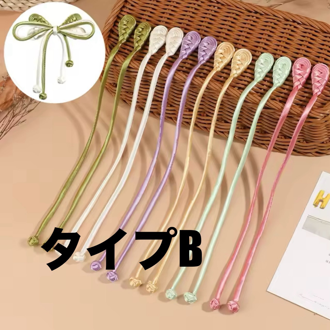チャイナボタン　チャイナリボン　リボンボタン　ブラウスボタン　漢服唐装ラベンダー ハンドメイドの素材/材料(各種パーツ)の商品写真