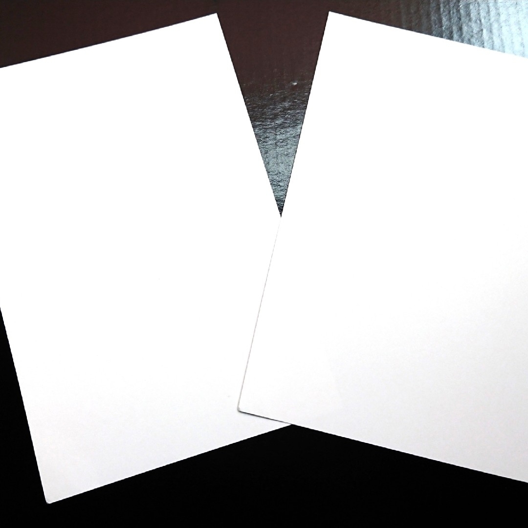 無地はがき 100枚 絵手紙 招待状 QSL カード POP 懸賞 匿名配送 ハンドメイドの文具/ステーショナリー(カード/レター/ラッピング)の商品写真