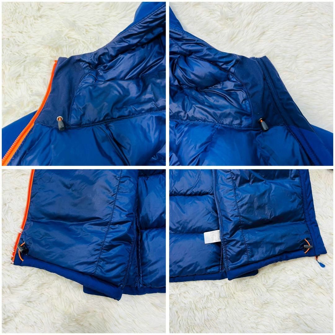mont bell(モンベル)のモンベル　パーマフロスト ライトダウンパーカ　スタッフバッグなし ブルー　XL メンズのジャケット/アウター(ダウンジャケット)の商品写真
