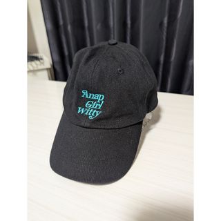 ANAPGIRL　キャップ　完売ブラック　