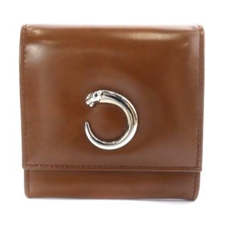 カルティエ(Cartier)のカルティエ パンテール コインケース 小銭入れ レザー ブラウン(コインケース)