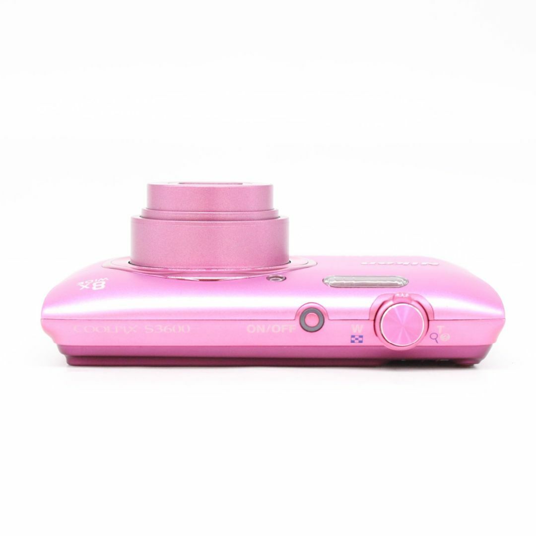 Nikon(ニコン)のNikon COOLPIX S3600 ボディ ピンク スマホ/家電/カメラのカメラ(コンパクトデジタルカメラ)の商品写真