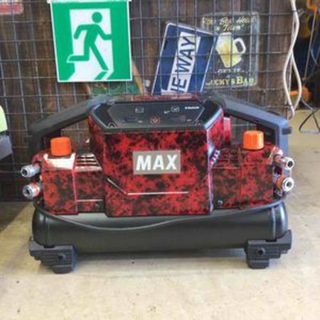 ★マックス(MAX) 高圧専用エアコンプレッサー AK-HH1310E_ジュラシックレッド【町田店】(工具)