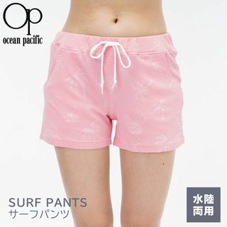 新品 Lサイズ OP サーフパンツ レディース ボードショーツ 水陸両用(水着)