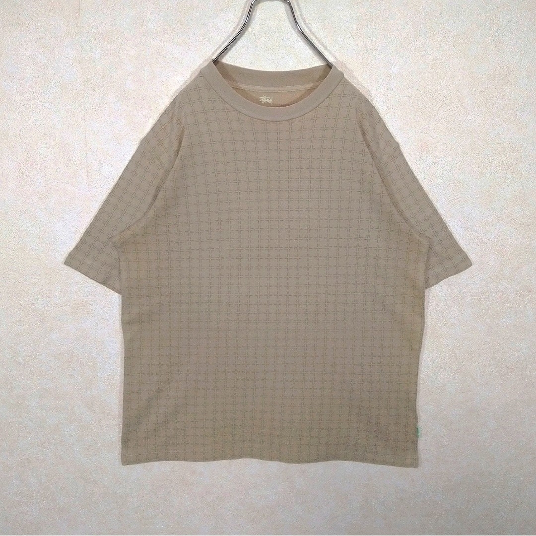 STUSSY(ステューシー)の《STUSSY/ステューシー》90s ヴィンテージ　総柄　Tシャツ　半袖 メンズのトップス(Tシャツ/カットソー(半袖/袖なし))の商品写真