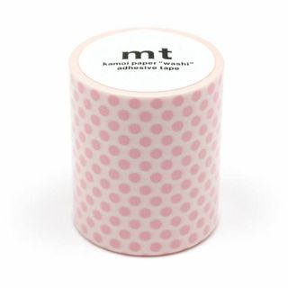 カモ井加工紙 マスキングテープ mt ドット・いちごミルク 50mm×7m MT(その他)