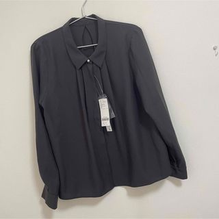 グローバルワーク キレイつづく襟付きブラウス