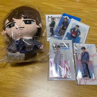 Snow Man 渡辺翔太　すのチルぬいぐるみ、アクスタセット