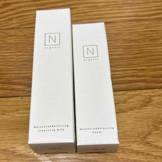 エヌオーガニック(N organic)のN organic モイスチュア&クレンジングミルク,フォームセット(クレンジング/メイク落とし)