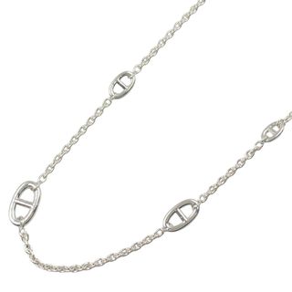 エルメス(HERMES)のエルメス HERMES ファランドール ネックレス ネックレス ジュエリー シルバー925 レディース シルバー系 【中古】(ネックレス)