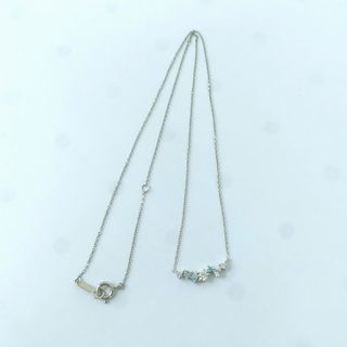 ヨンドシー(4℃)の4℃　ヨンドシー　シルバー　ネックレス　ストーン(ネックレス)