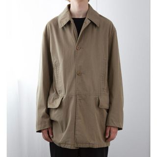 コモリ(COMOLI)のCOMOLI 20SS コットンギャバウォッシュドコート　コモリ　3 カーキ(ステンカラーコート)